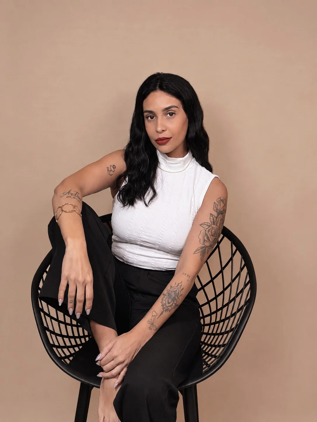 Thayane Pinheiro, especialista em sobrancelhas e lábios